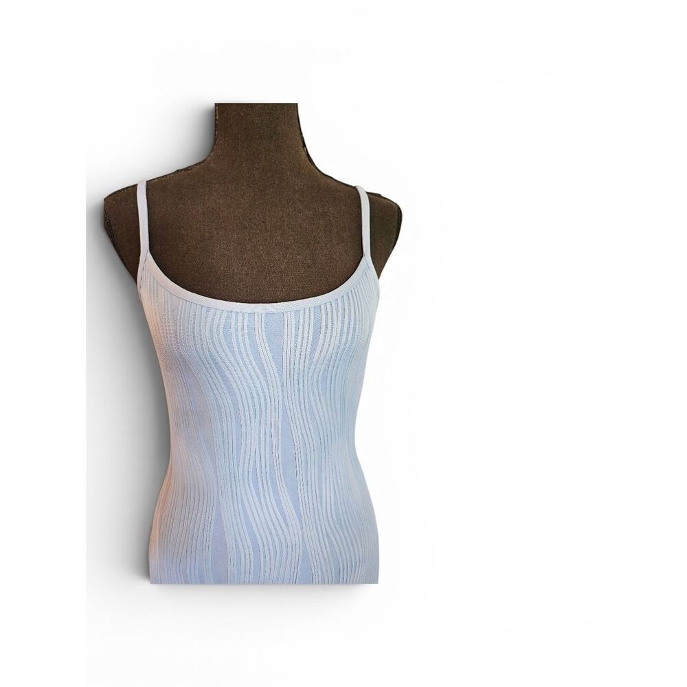 PRETTYGARDEN Light Blue Knit Bodycon Maxi Midi Dress Size Small - Picture 2 of 8